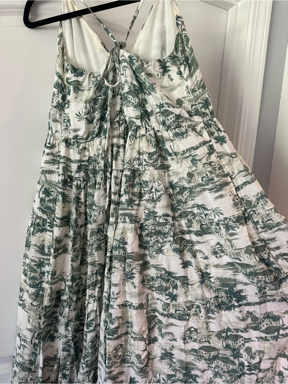 Abercrombie & Fitch Tropical Toile Maxi Dress